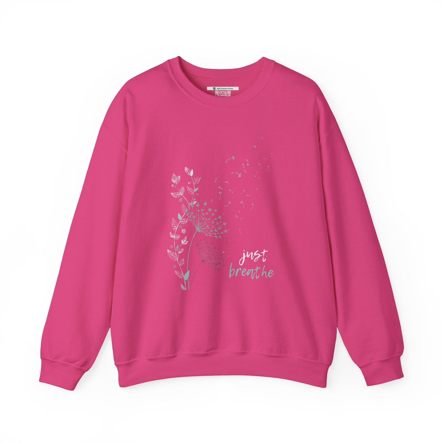 Just Breathe (Adult Unisex Crewneck Sweatshirt)