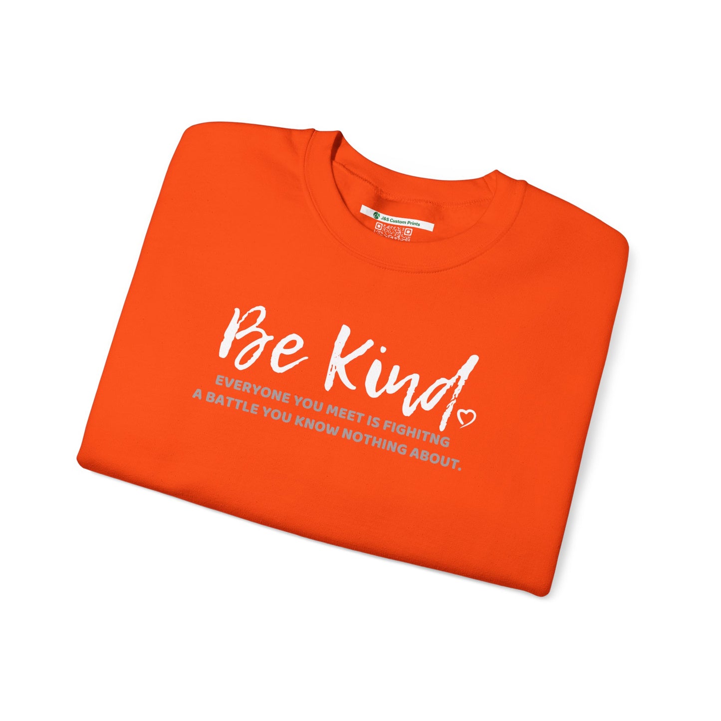 Be Kind (Adult Unisex Crewneck Sweatshirt)