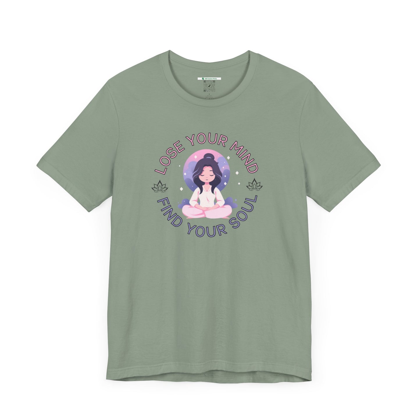 Mindful Awareness -- Meditation (Adult Unisex Tee)
