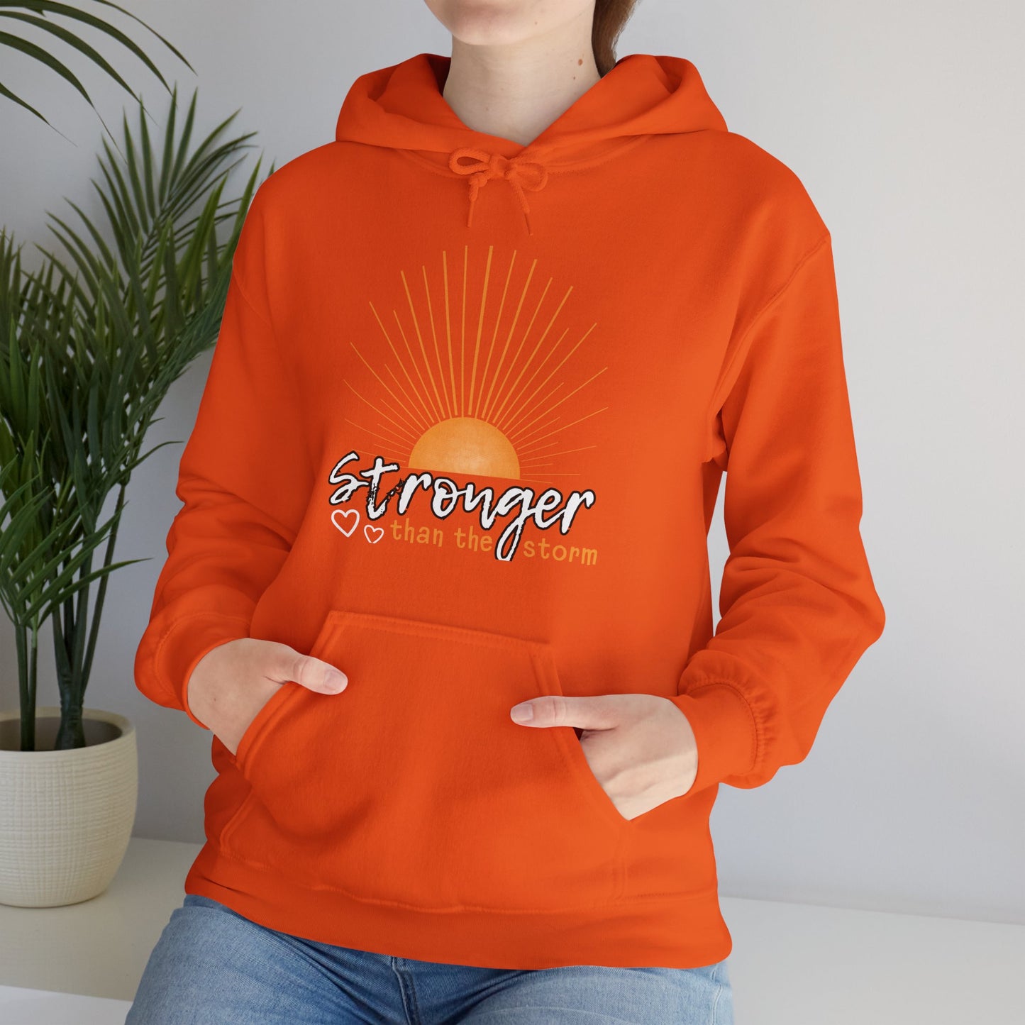 Stronger Than the Storm (Adult Unisex Hooded Sweatshirt)