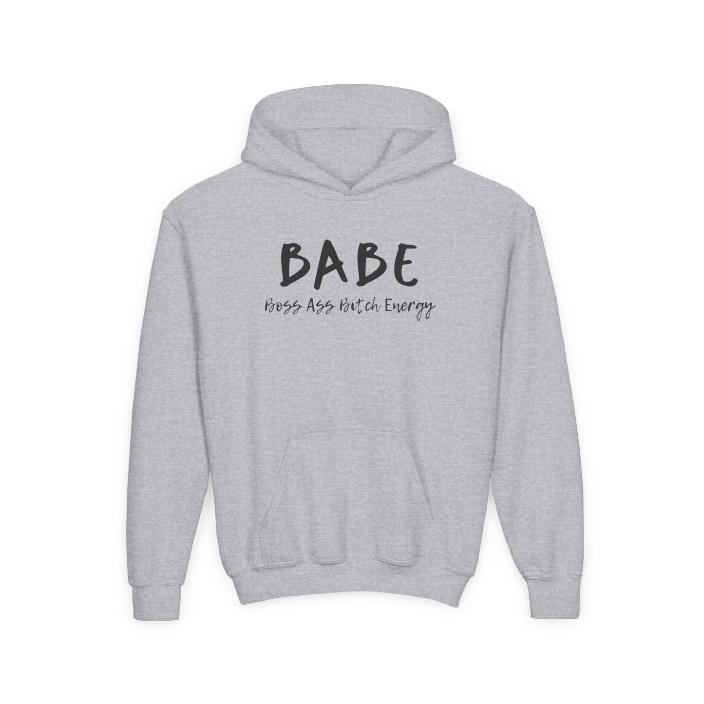 BABE (Youth Unisex Hooded Sweatshirt)