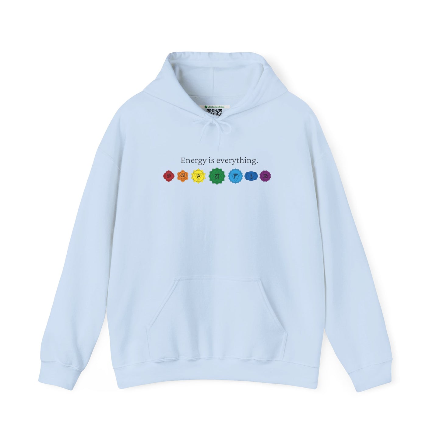 Energy is Everything -- Chakras (Adult Unisex Hooded Sweatshirt)