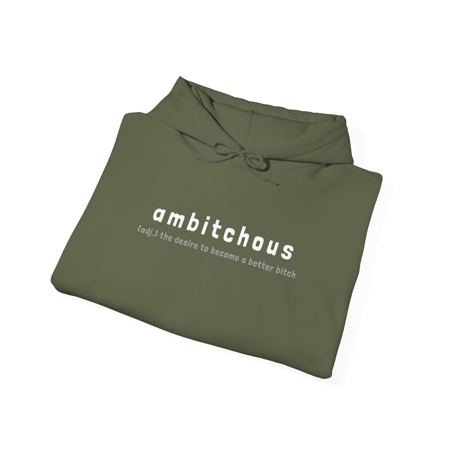 Ambitchous (Adult Unisex Hooded Sweatshirt)