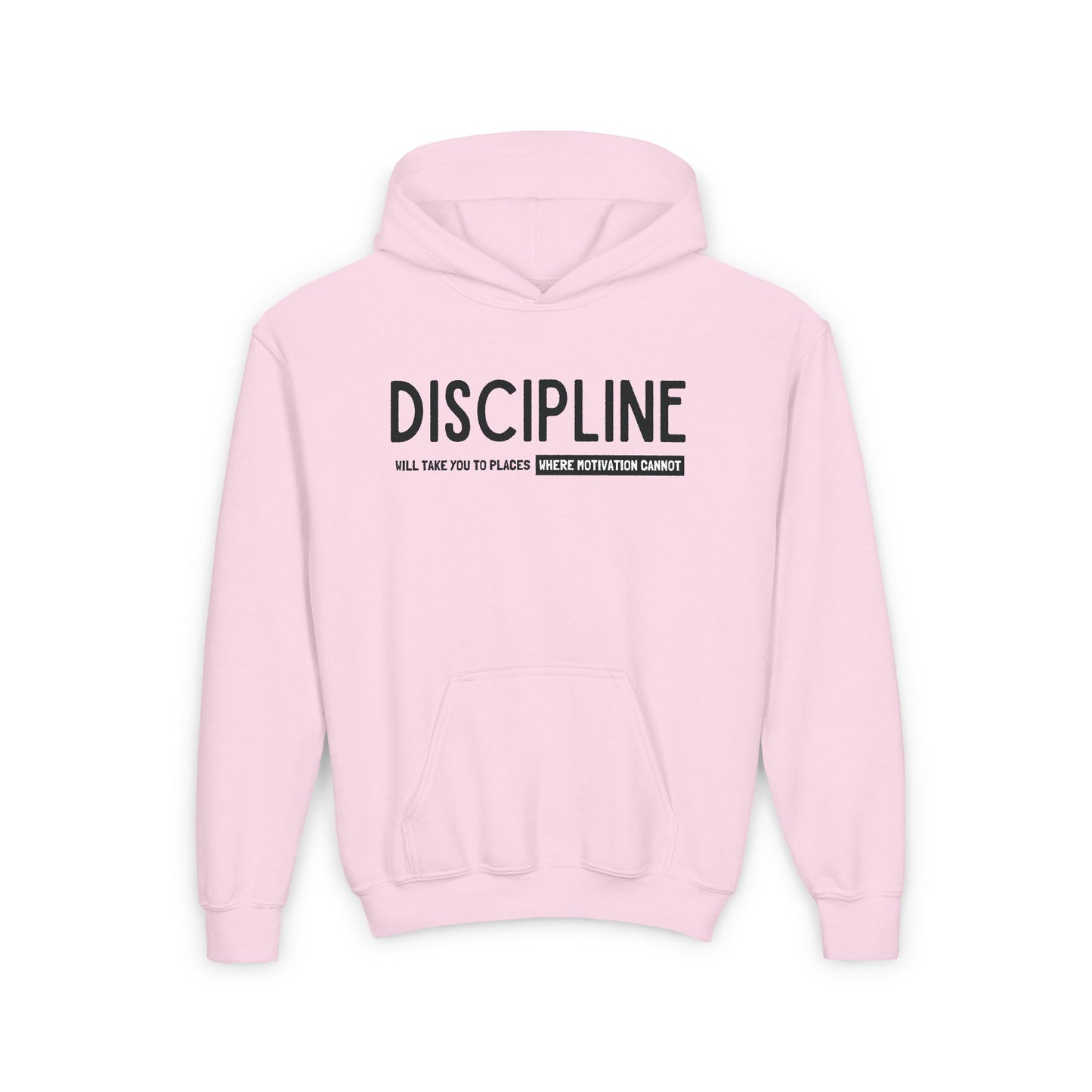 Discipline (Youth Unisex Hooded Sweatshirt)