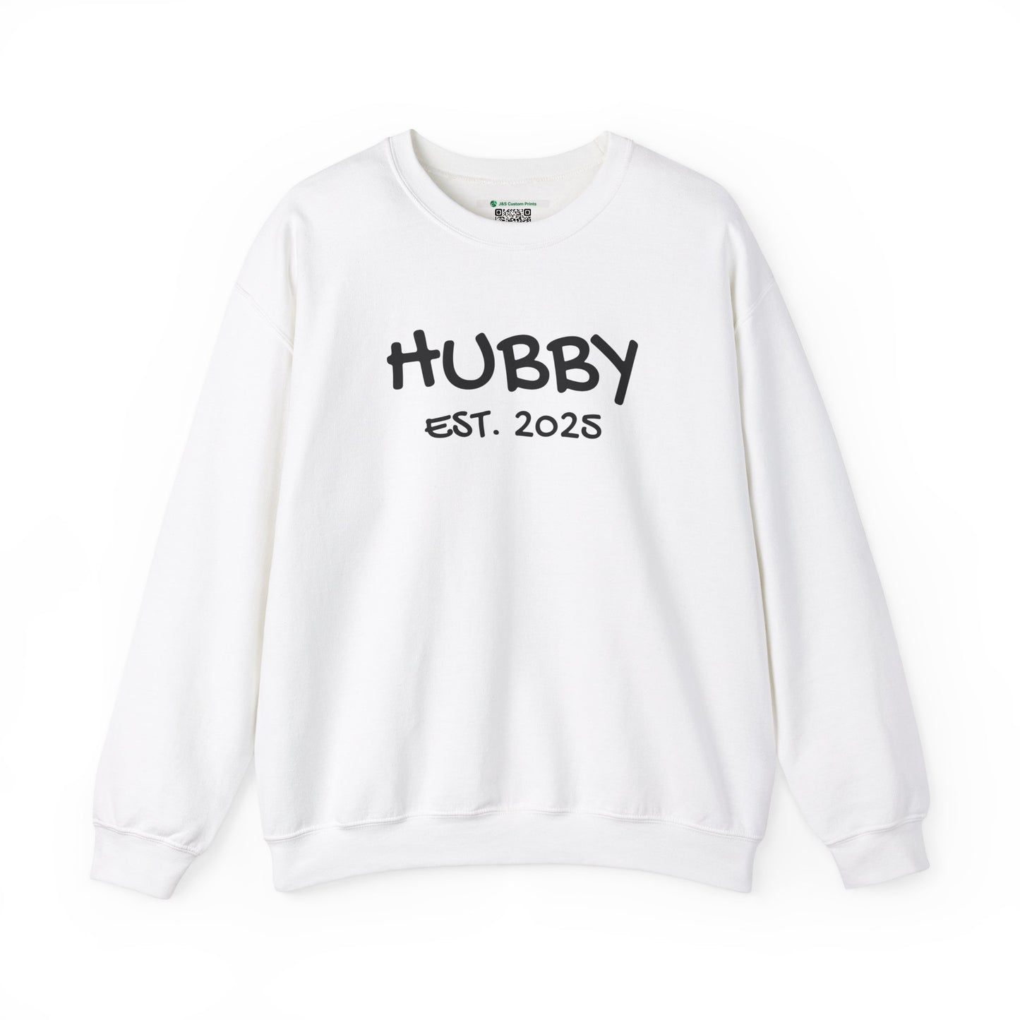 Matching Marriage Set -- "Hubby" (Adult Unisex Crewneck Sweatshirt)