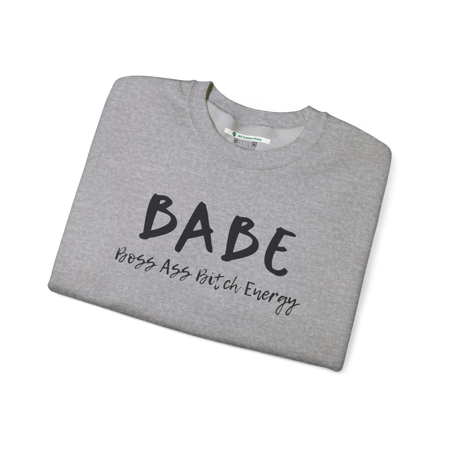 BABE (Adult Unisex Crewneck Sweatshirt)