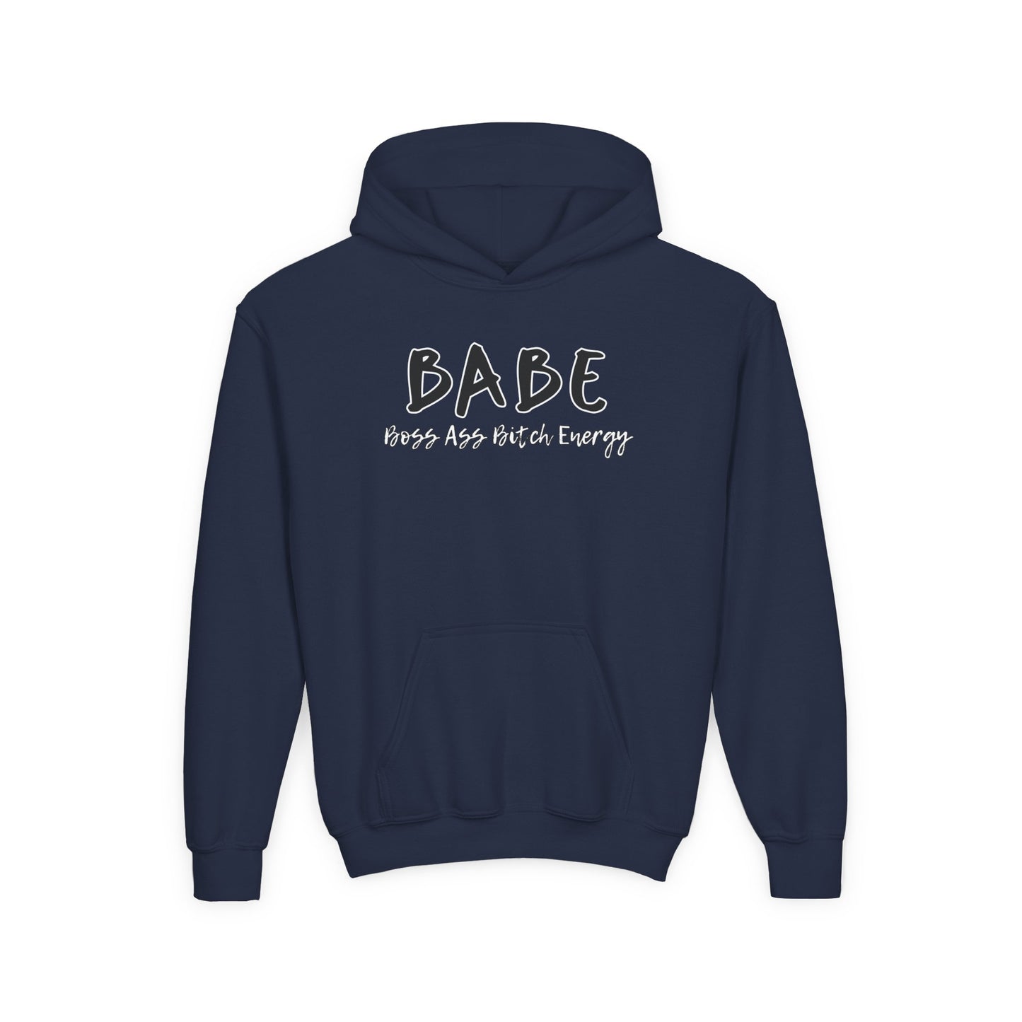 BABE (Youth Unisex Hooded Sweatshirt)