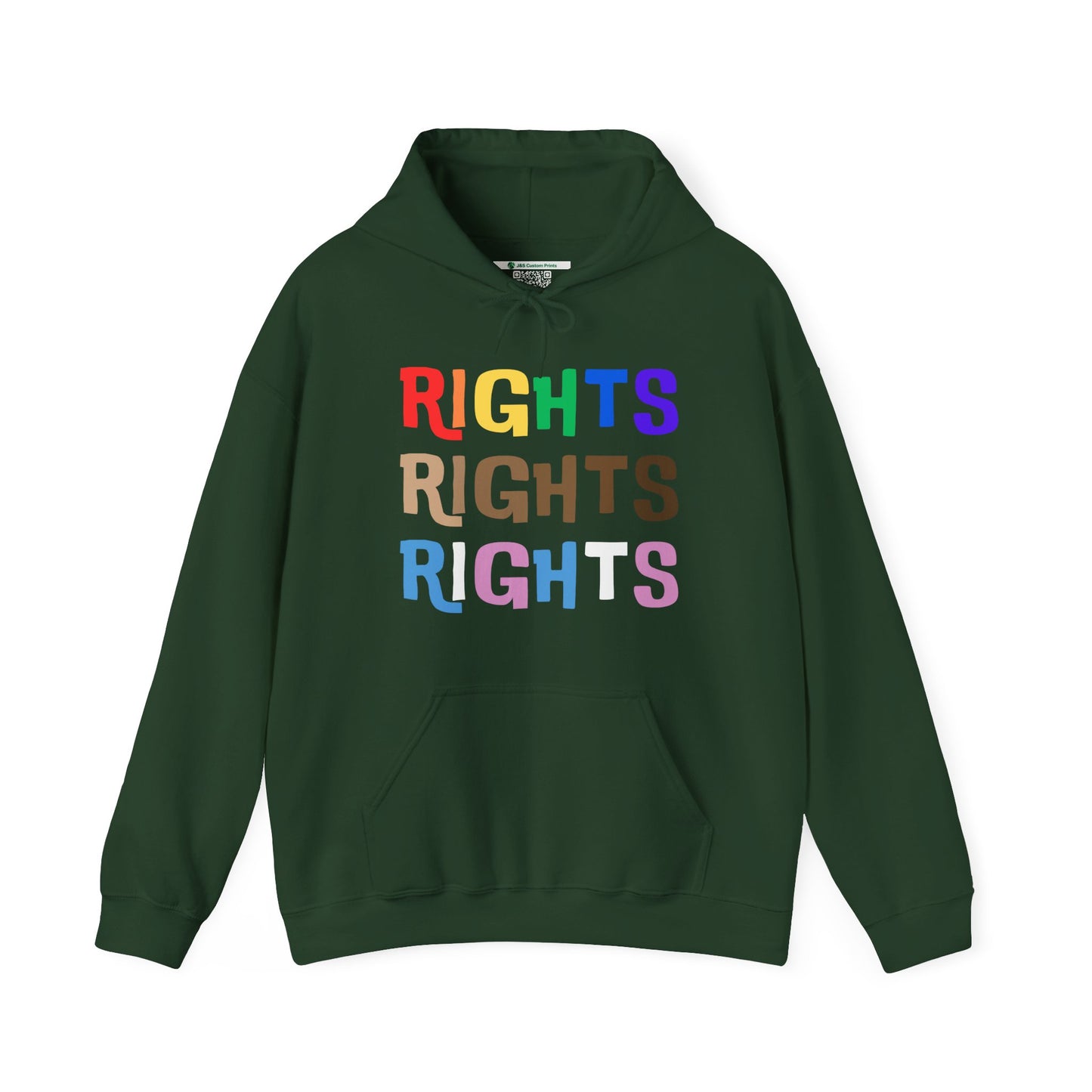 Equal Rights (Adult Unisex Hooded Sweatshirt)