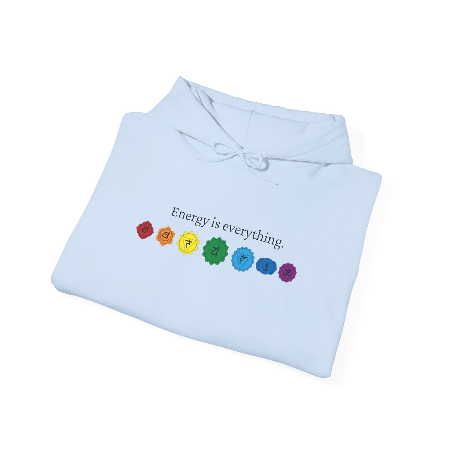 Energy is Everything -- Chakras (Adult Unisex Hooded Sweatshirt)
