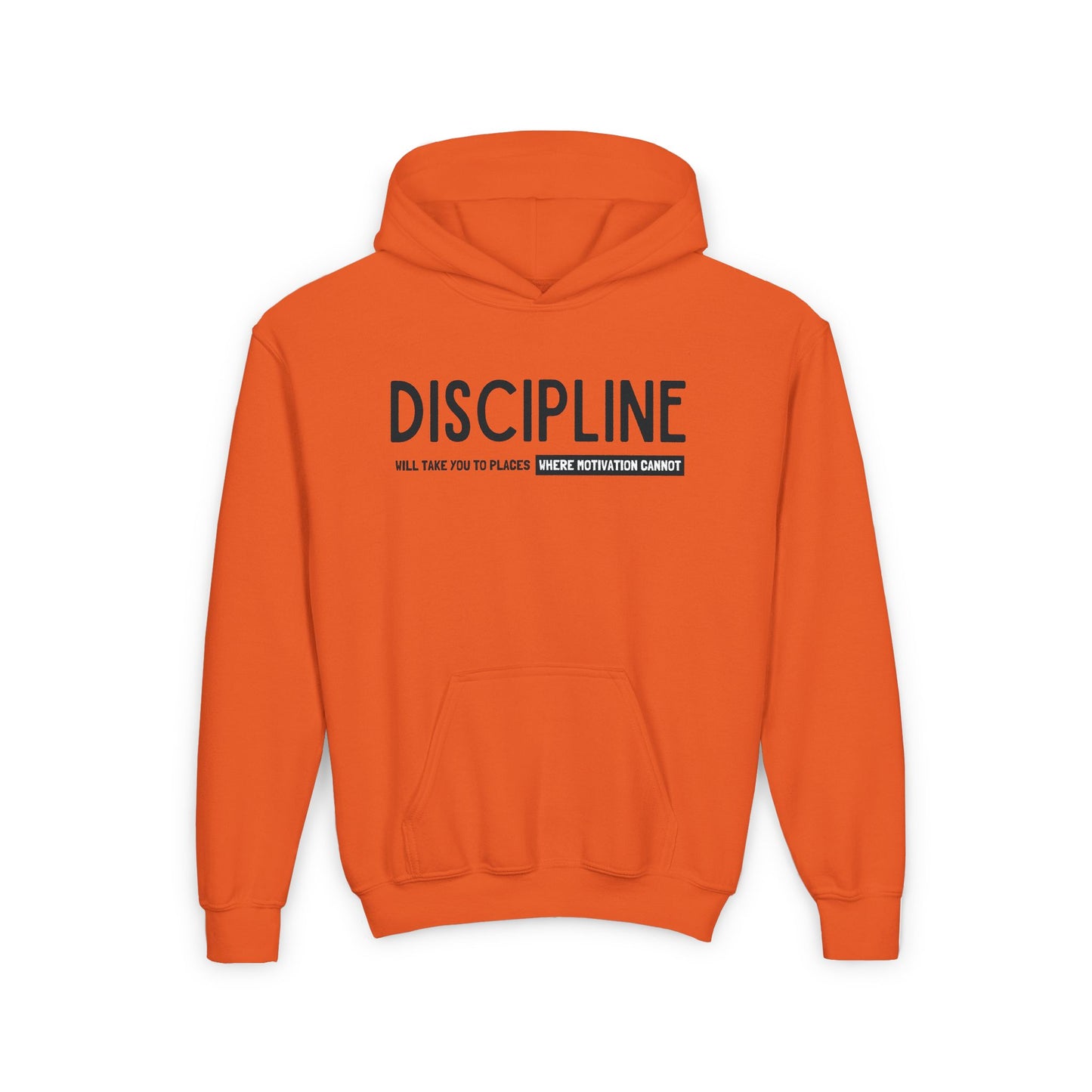 Discipline (Youth Unisex Hooded Sweatshirt)