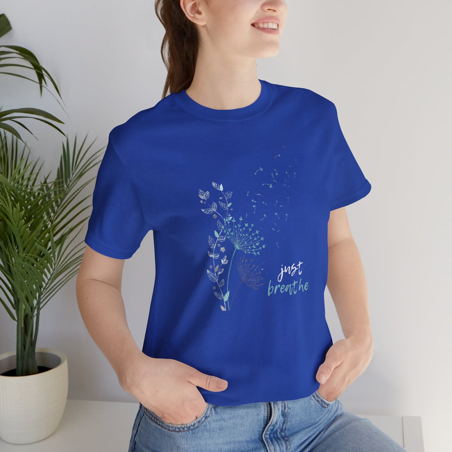 Just Breathe (Adult Unisex Tee Shirt)