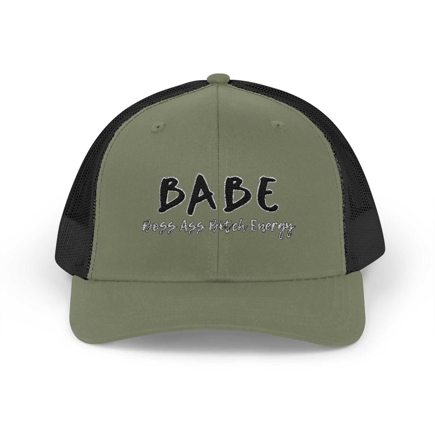 BABE (Embroidered Snapback Trucker Hat)