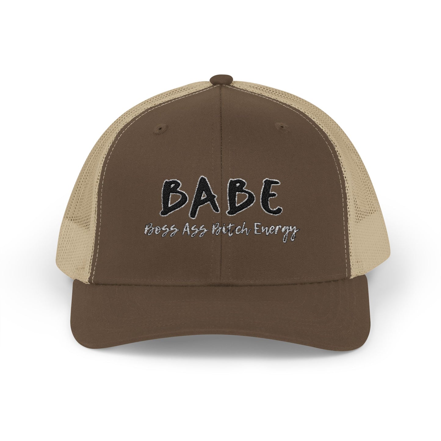 BABE (Embroidered Snapback Trucker Hat)