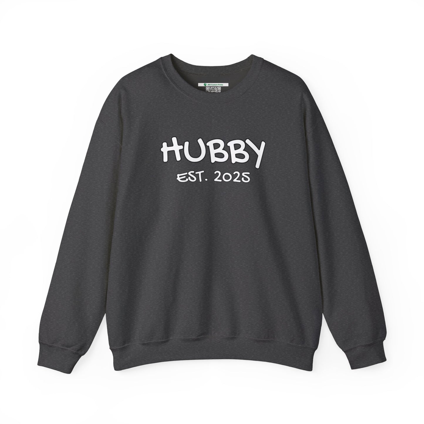 Matching Marriage Set -- "Hubby" (Adult Unisex Crewneck Sweatshirt)