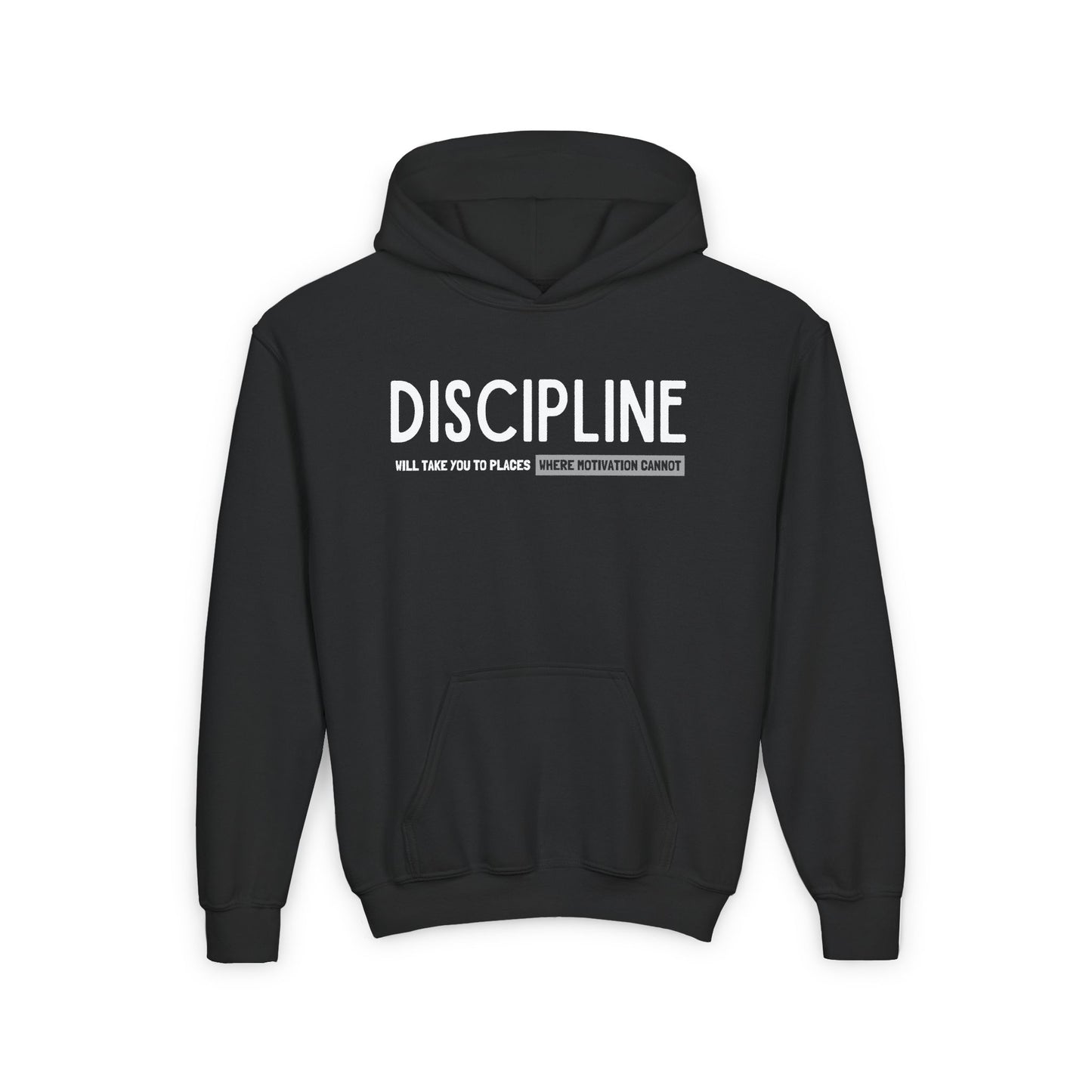 Discipline (Youth Unisex Hooded Sweatshirt)