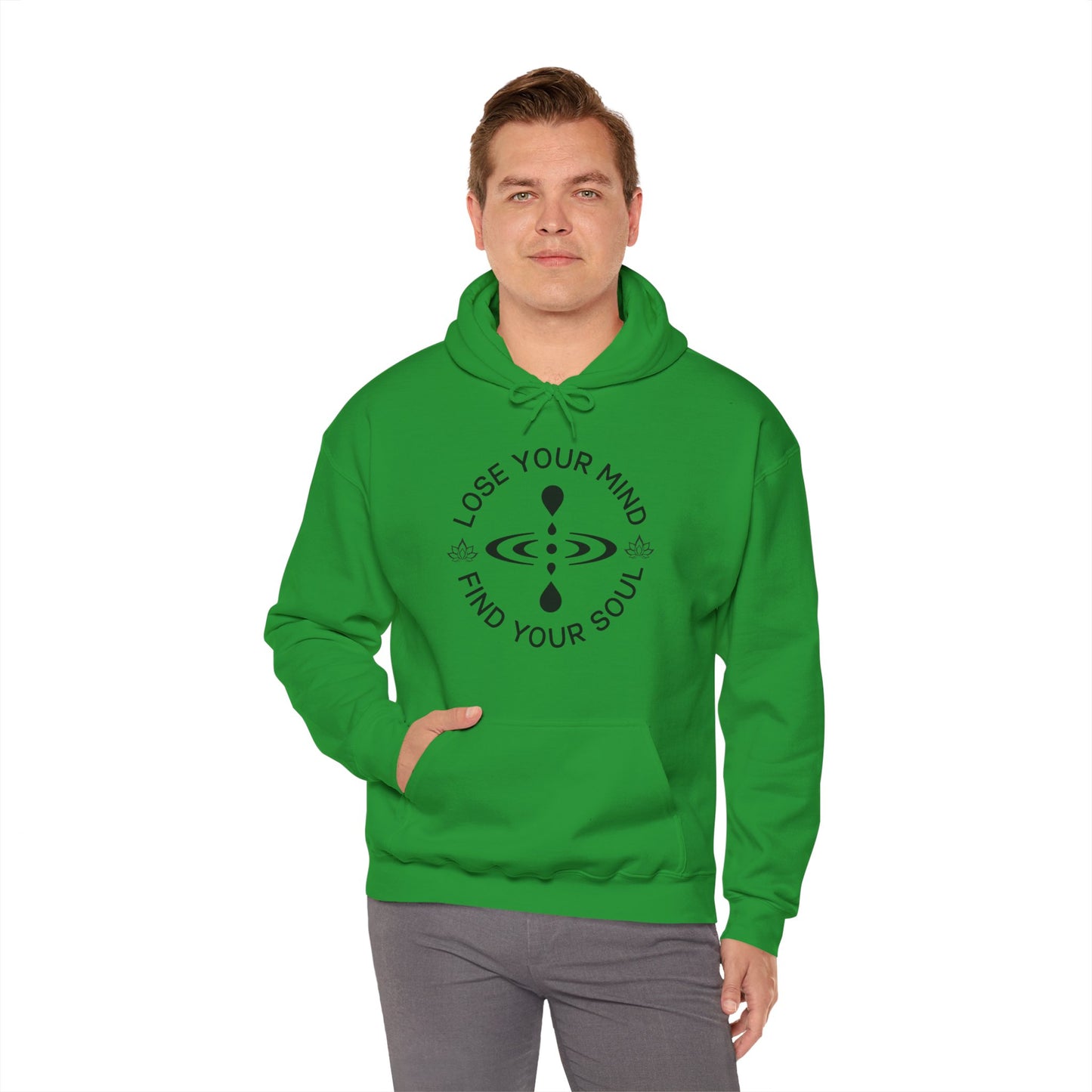 Mindful Awareness -- Icon (Adult Unisex Hooded Sweatshirt)