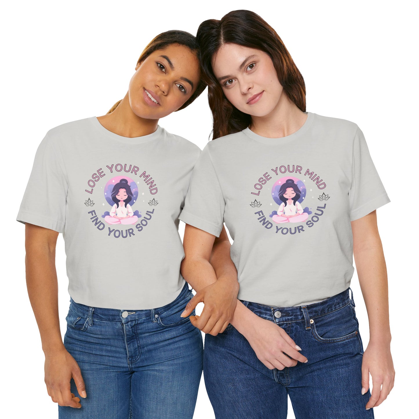 Mindful Awareness -- Meditation (Adult Unisex Tee)