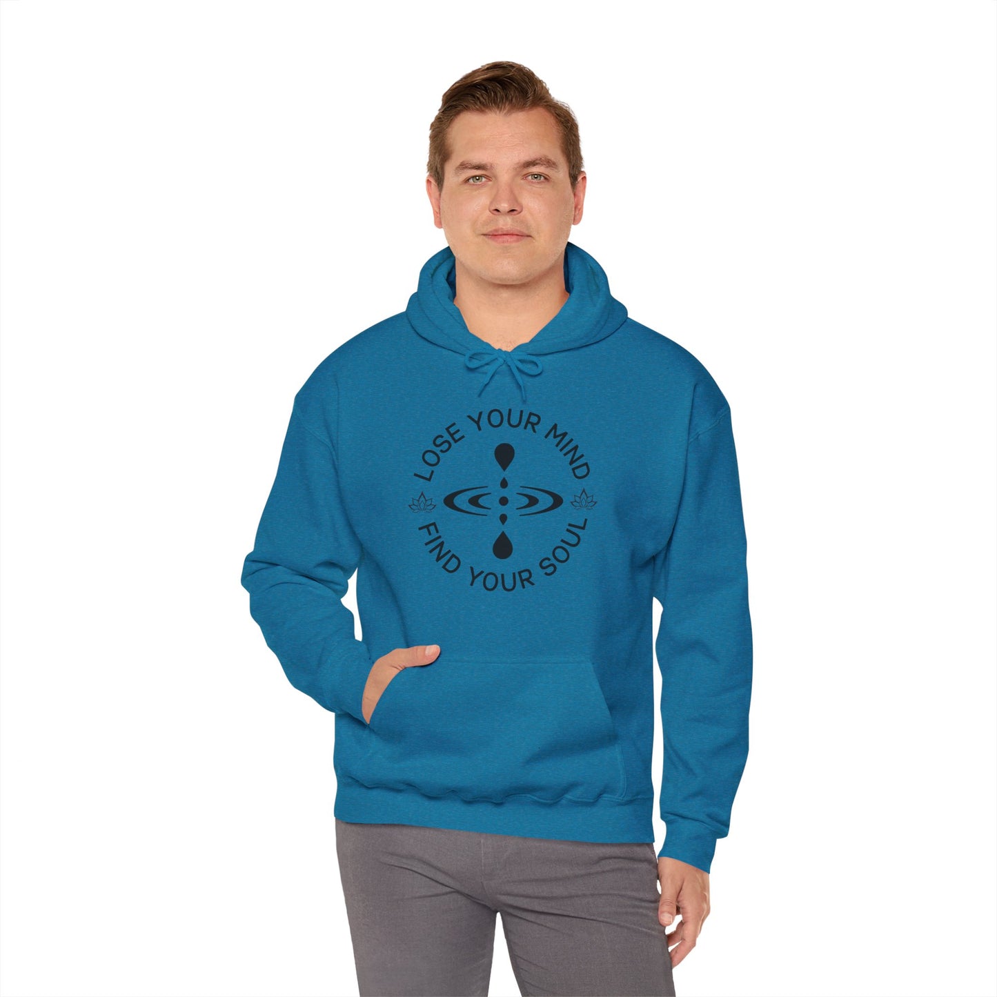 Mindful Awareness -- Icon (Adult Unisex Hooded Sweatshirt)