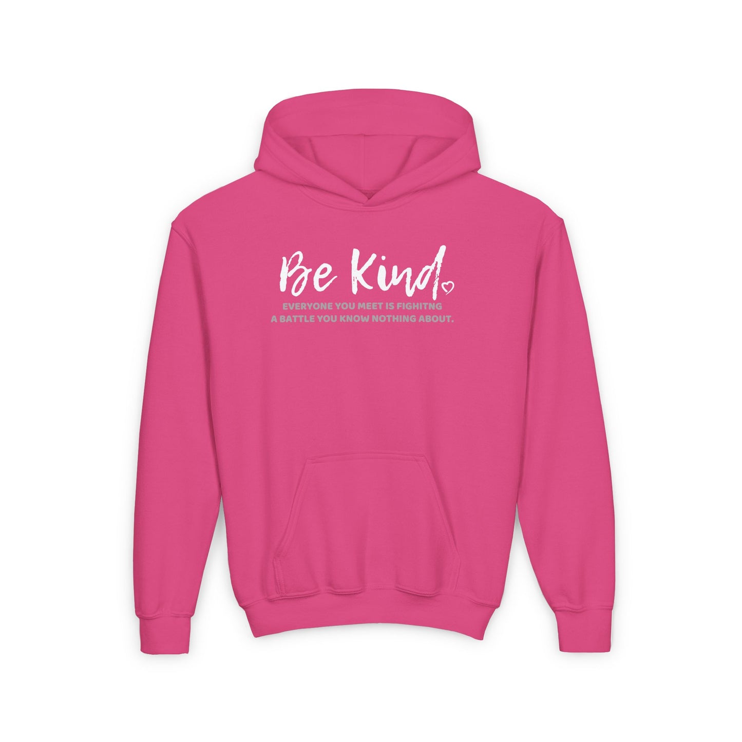 Be Kind (Youth Unisex Hooded Sweatshirt)