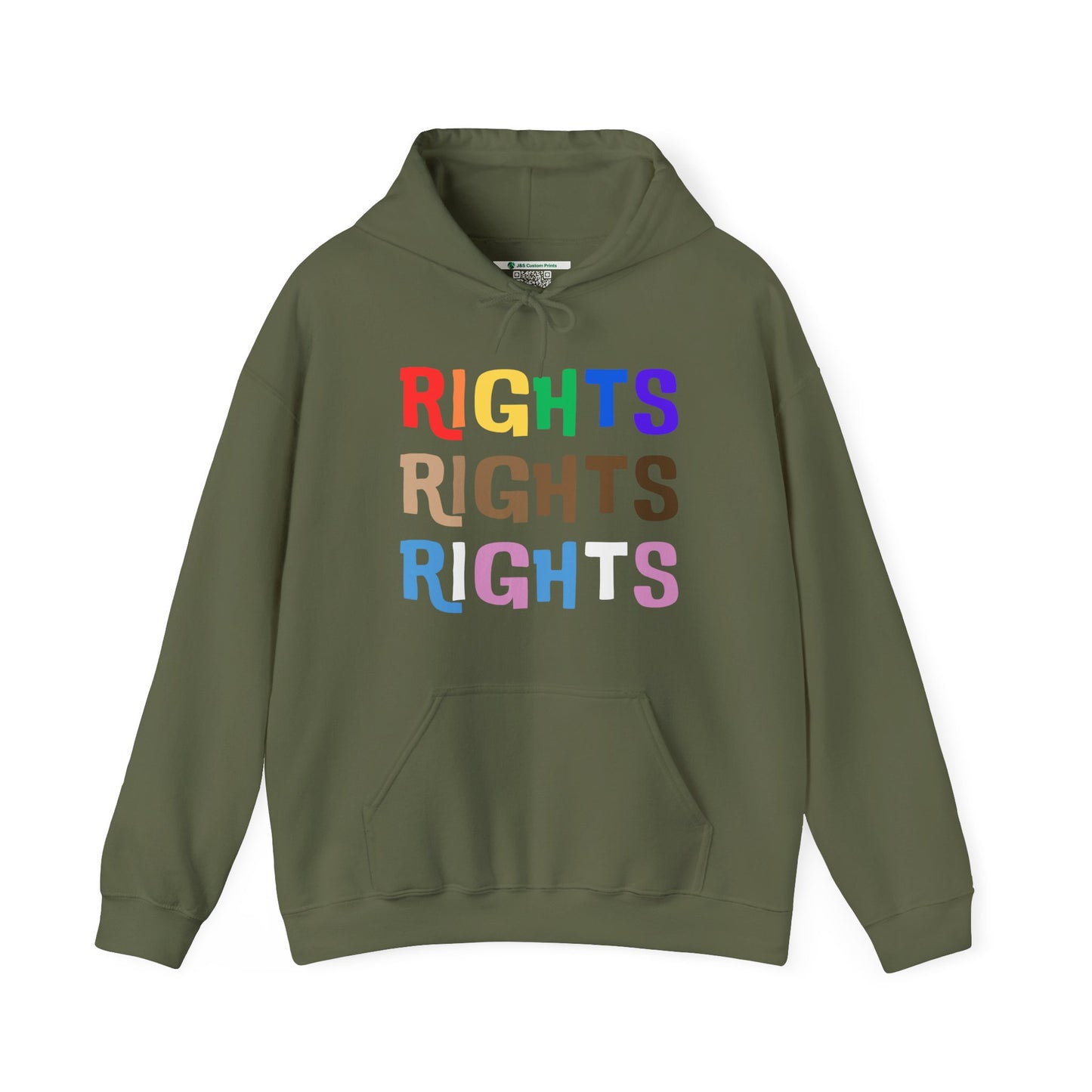 Equal Rights (Adult Unisex Hooded Sweatshirt)