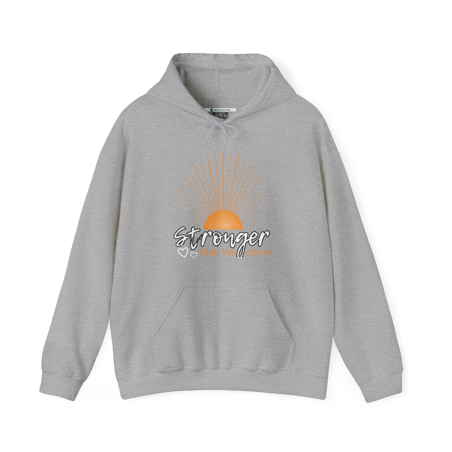 Stronger Than the Storm (Adult Unisex Hooded Sweatshirt)