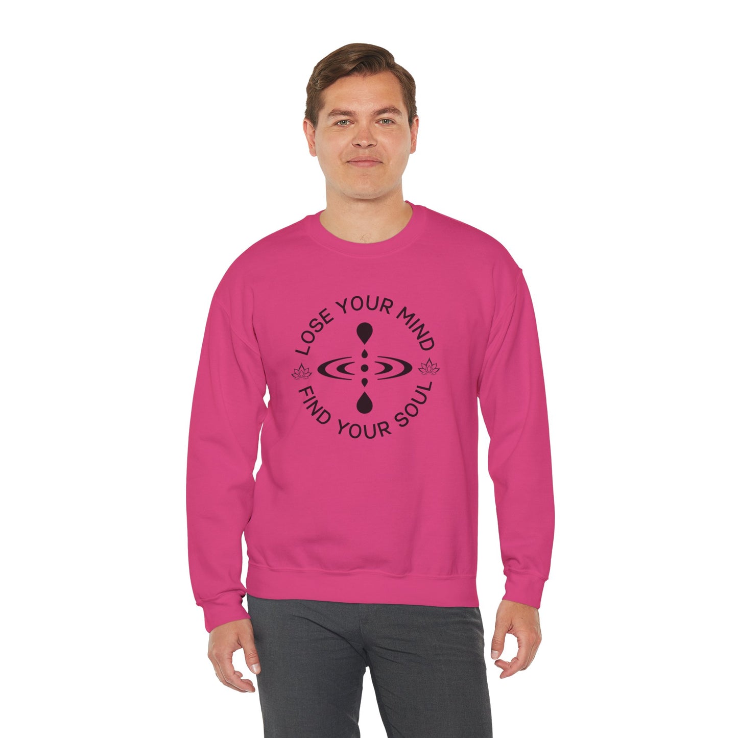 Mindful Awareness -- Icon (Adult Unisex Crewneck Sweatshirt)