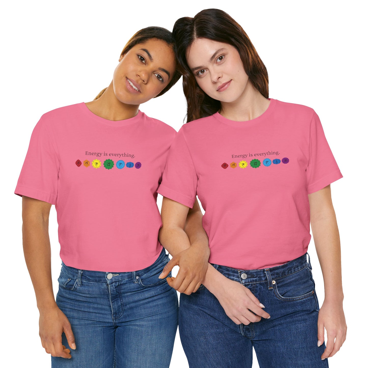 Energy is Everything -- Chakras (Adult Unisex Tee)