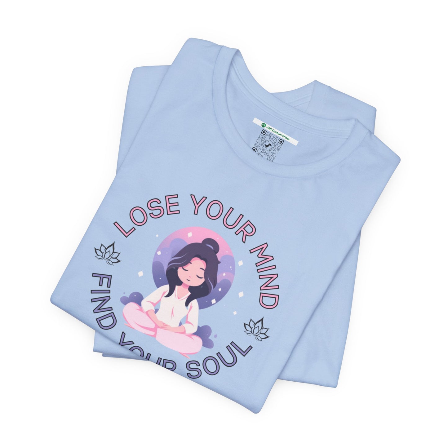 Mindful Awareness -- Meditation (Adult Unisex Tee)
