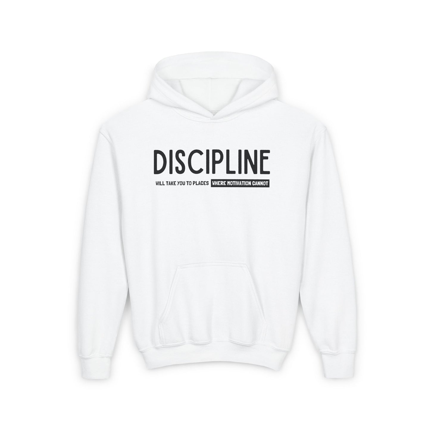 Discipline (Youth Unisex Hooded Sweatshirt)