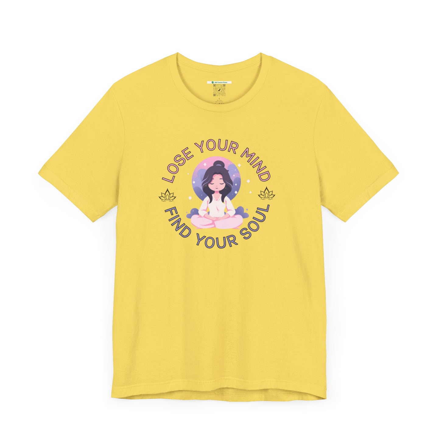 Mindful Awareness -- Meditation (Adult Unisex Tee)
