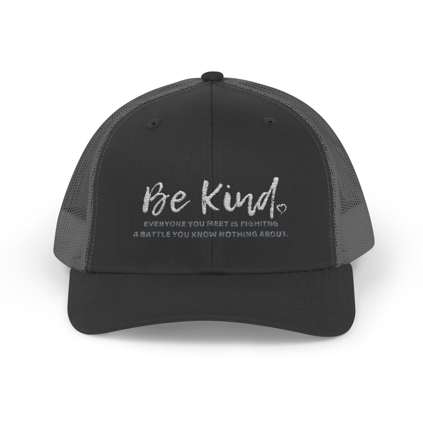 Be Kind (Embroidered Snapback Trucker Hat)
