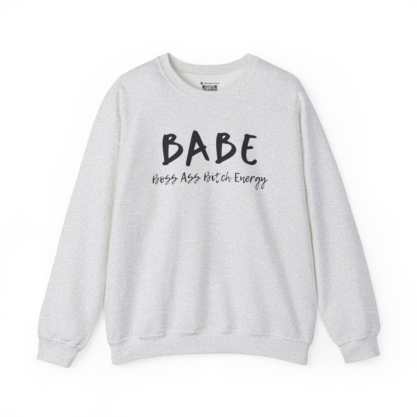 BABE (Adult Unisex Crewneck Sweatshirt)