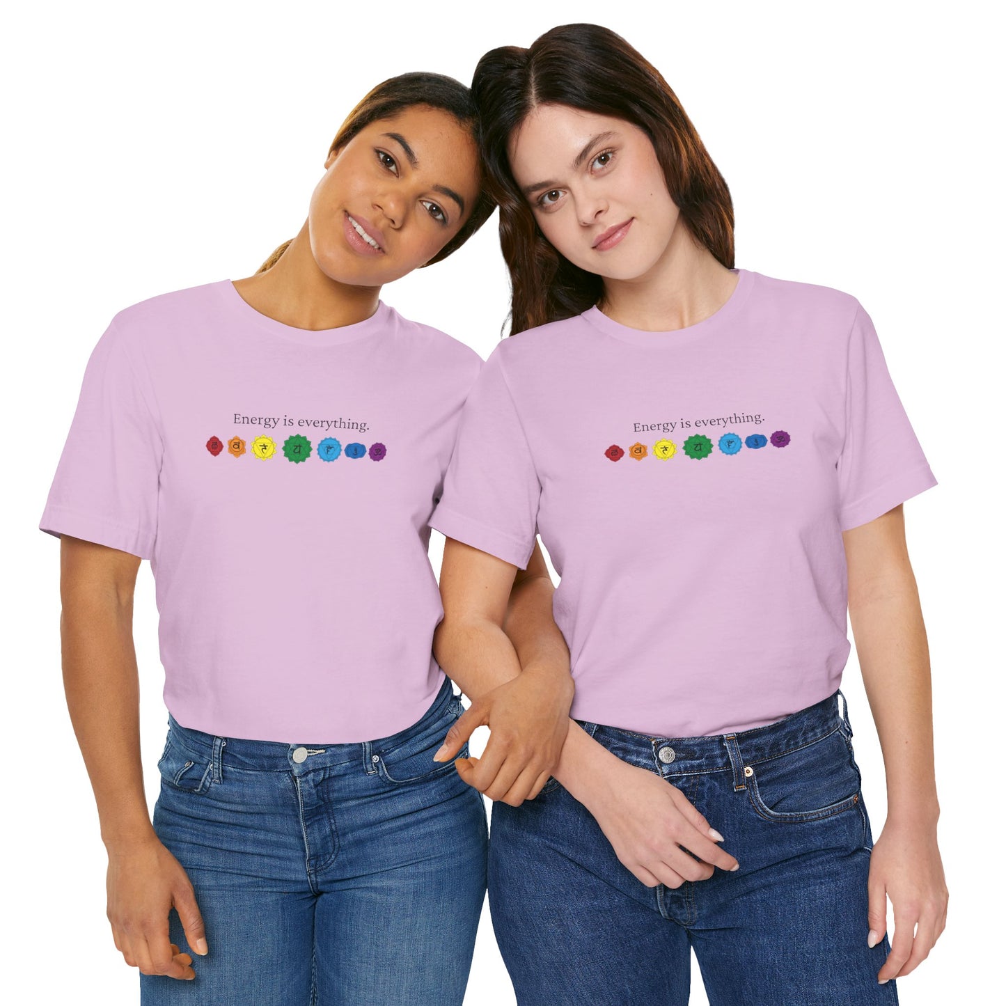 Energy is Everything -- Chakras (Adult Unisex Tee)