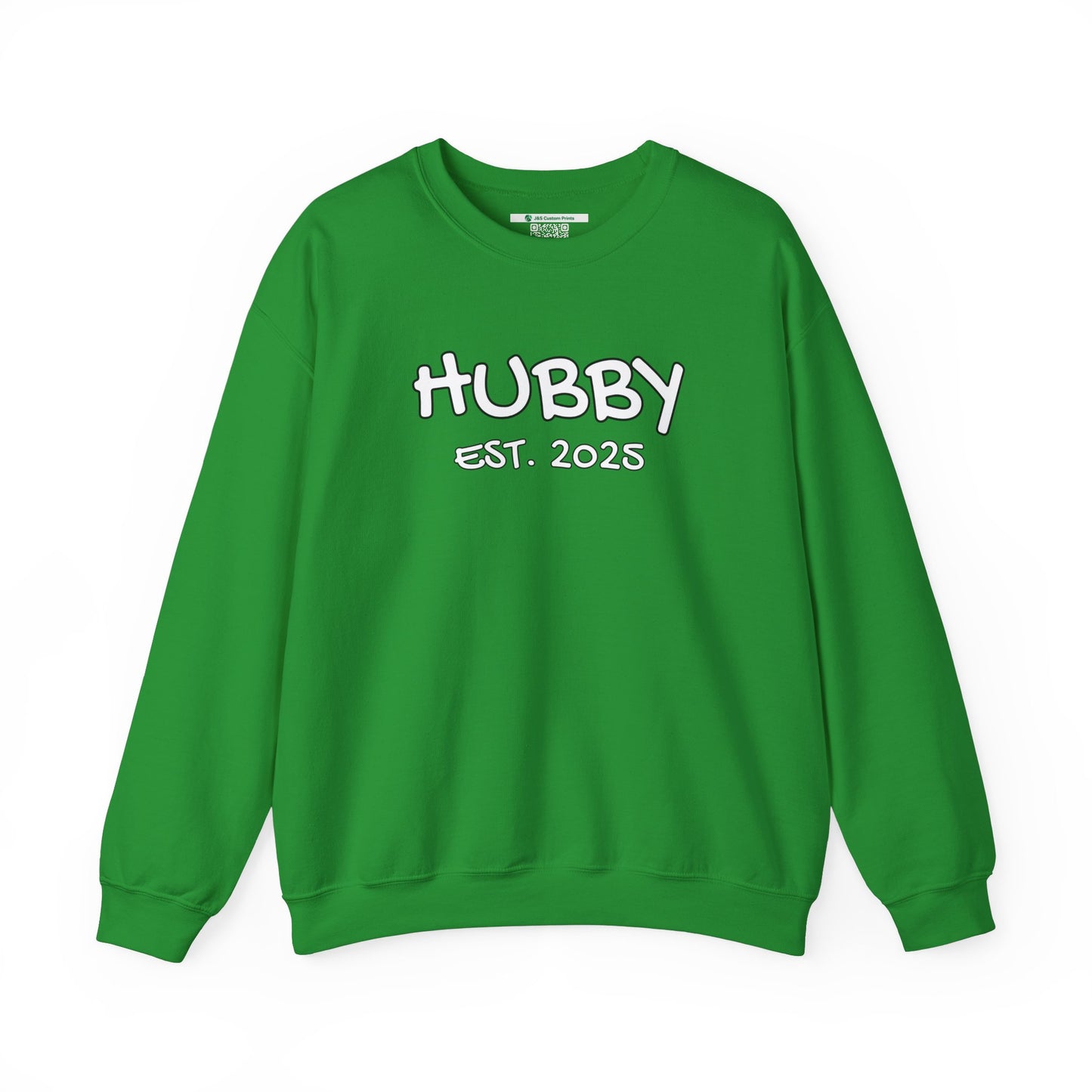 Matching Marriage Set -- "Hubby" (Adult Unisex Crewneck Sweatshirt)