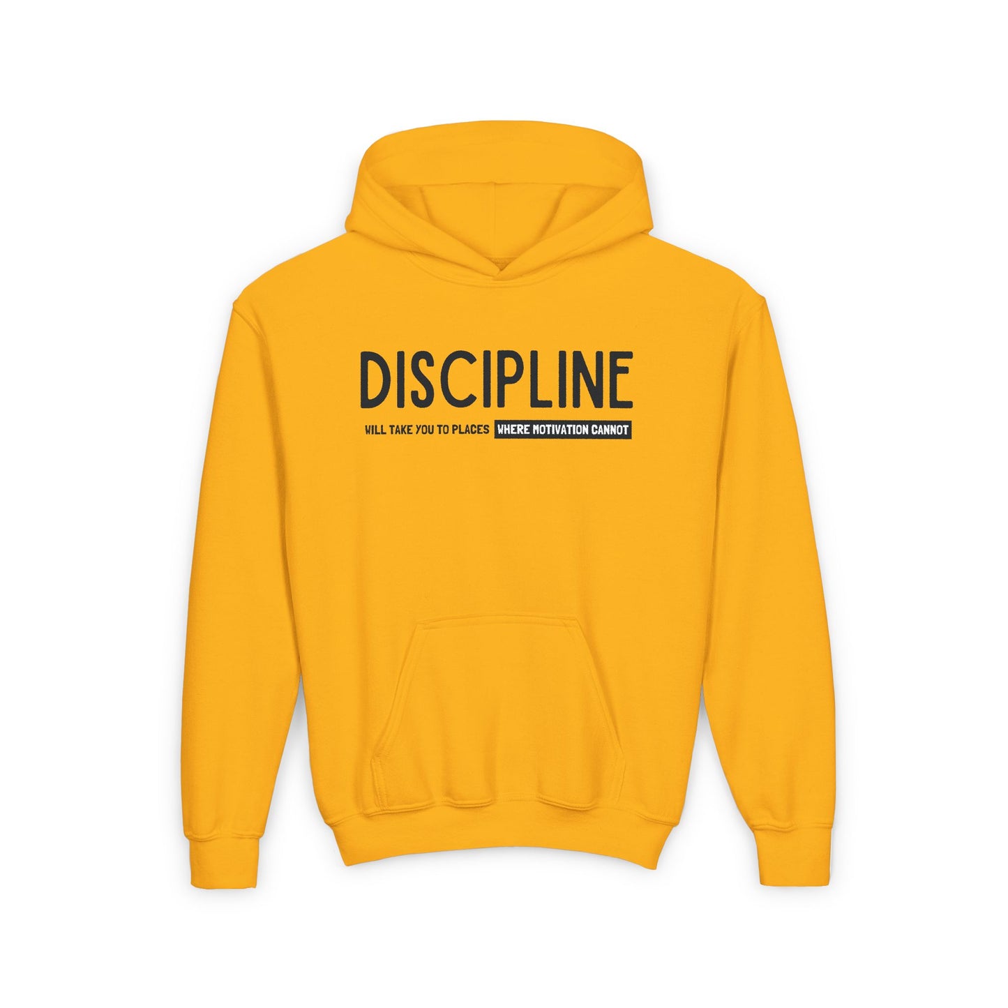 Discipline (Youth Unisex Hooded Sweatshirt)