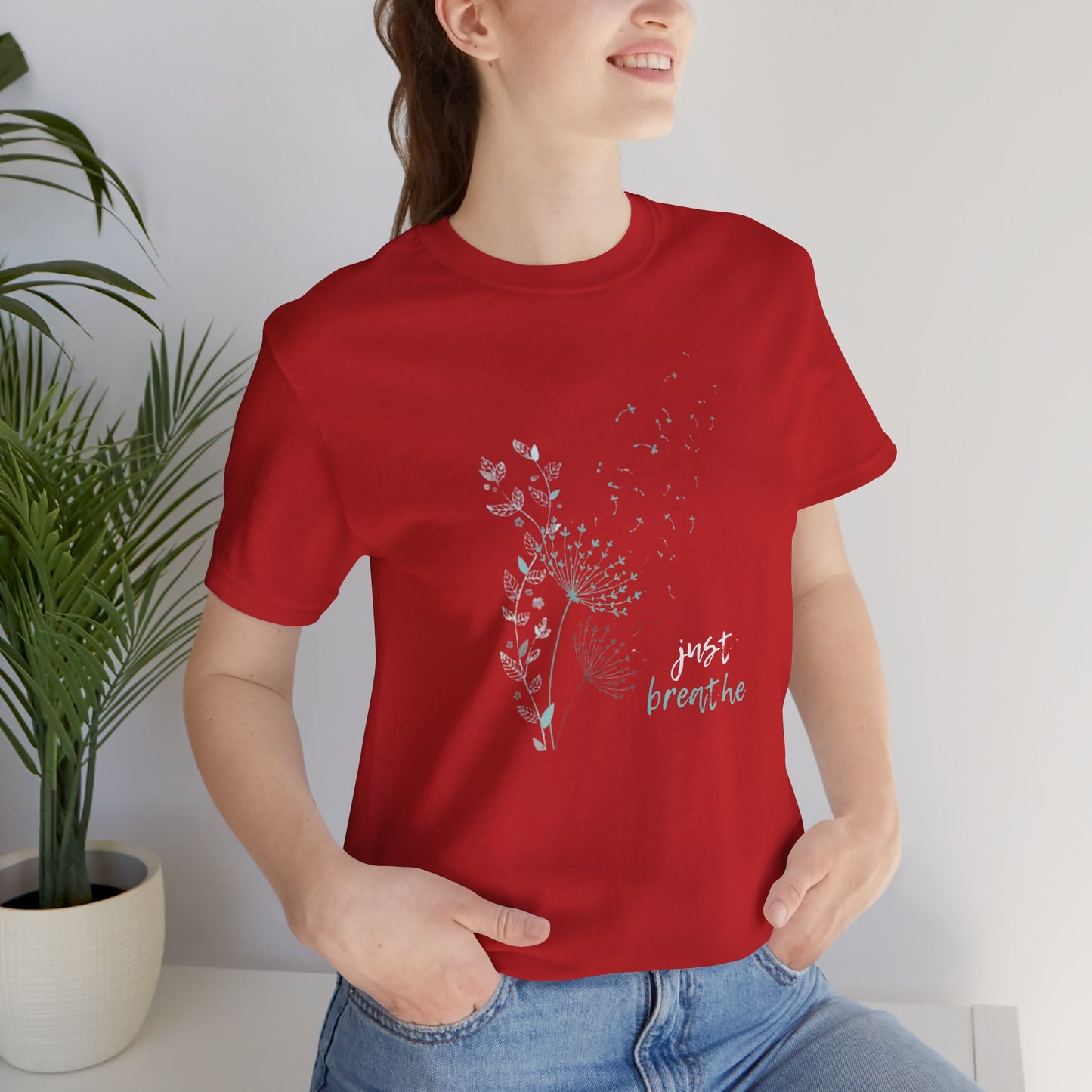Just Breathe (Adult Unisex Tee Shirt)