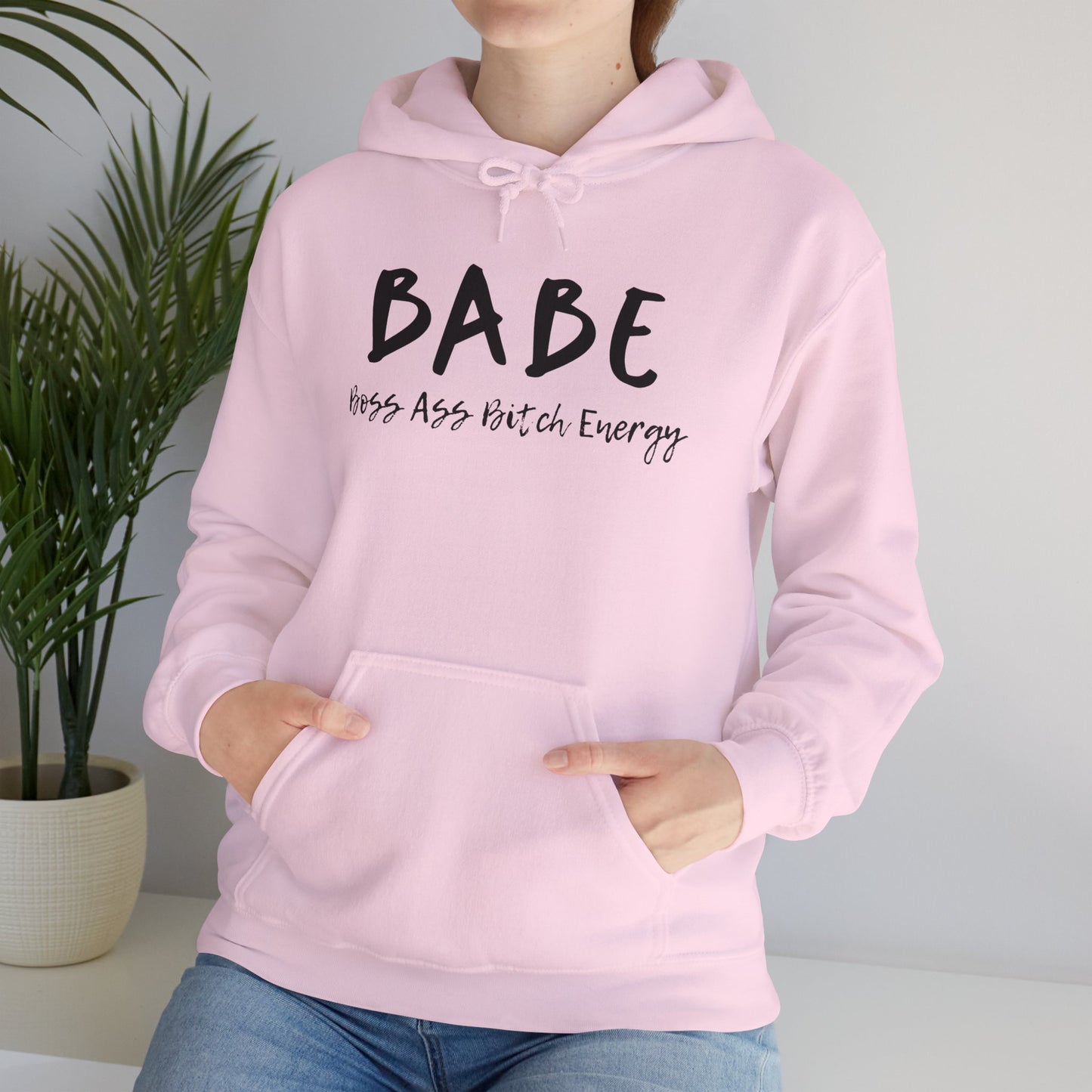 BABE (Adult Unisex Hooded Sweatshirt)