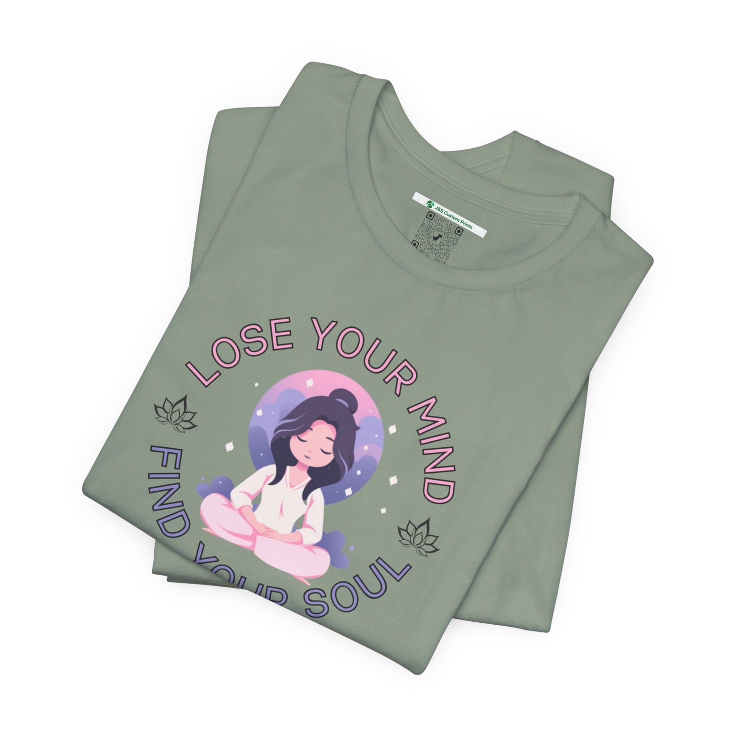 Mindful Awareness -- Meditation (Adult Unisex Tee)