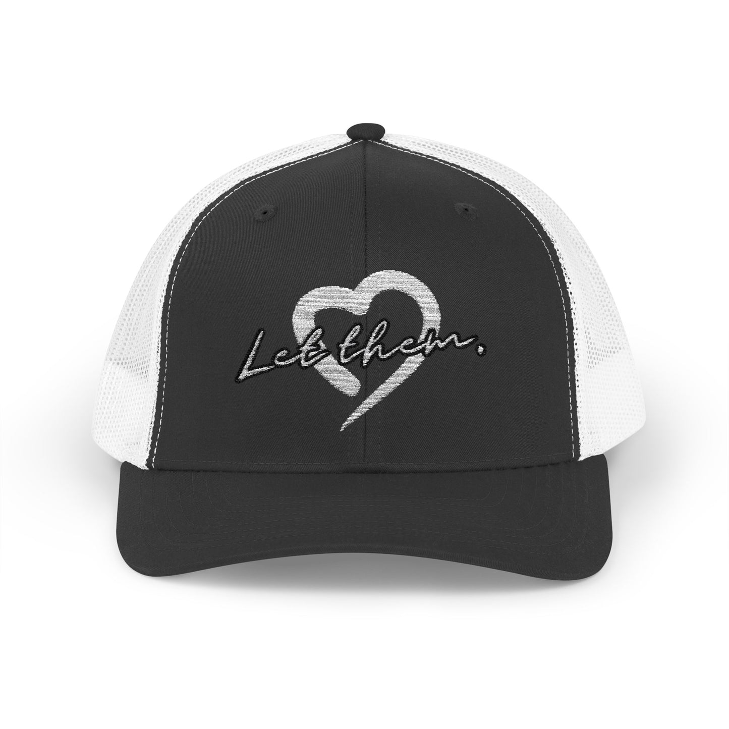 Let Them (Embroidered Snapback Trucker Hat) - J&S Custom Prints