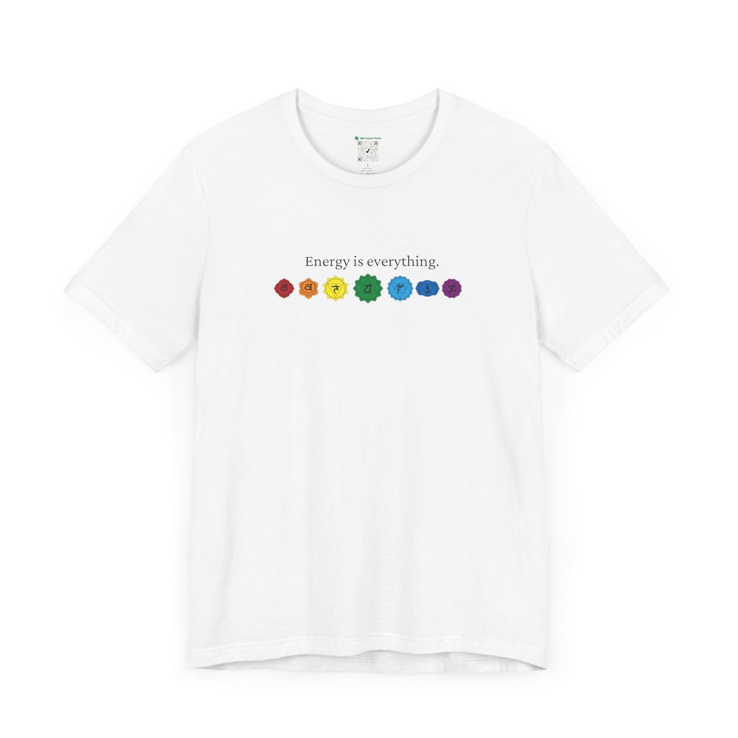 Energy is Everything -- Chakras (Adult Unisex Tee)