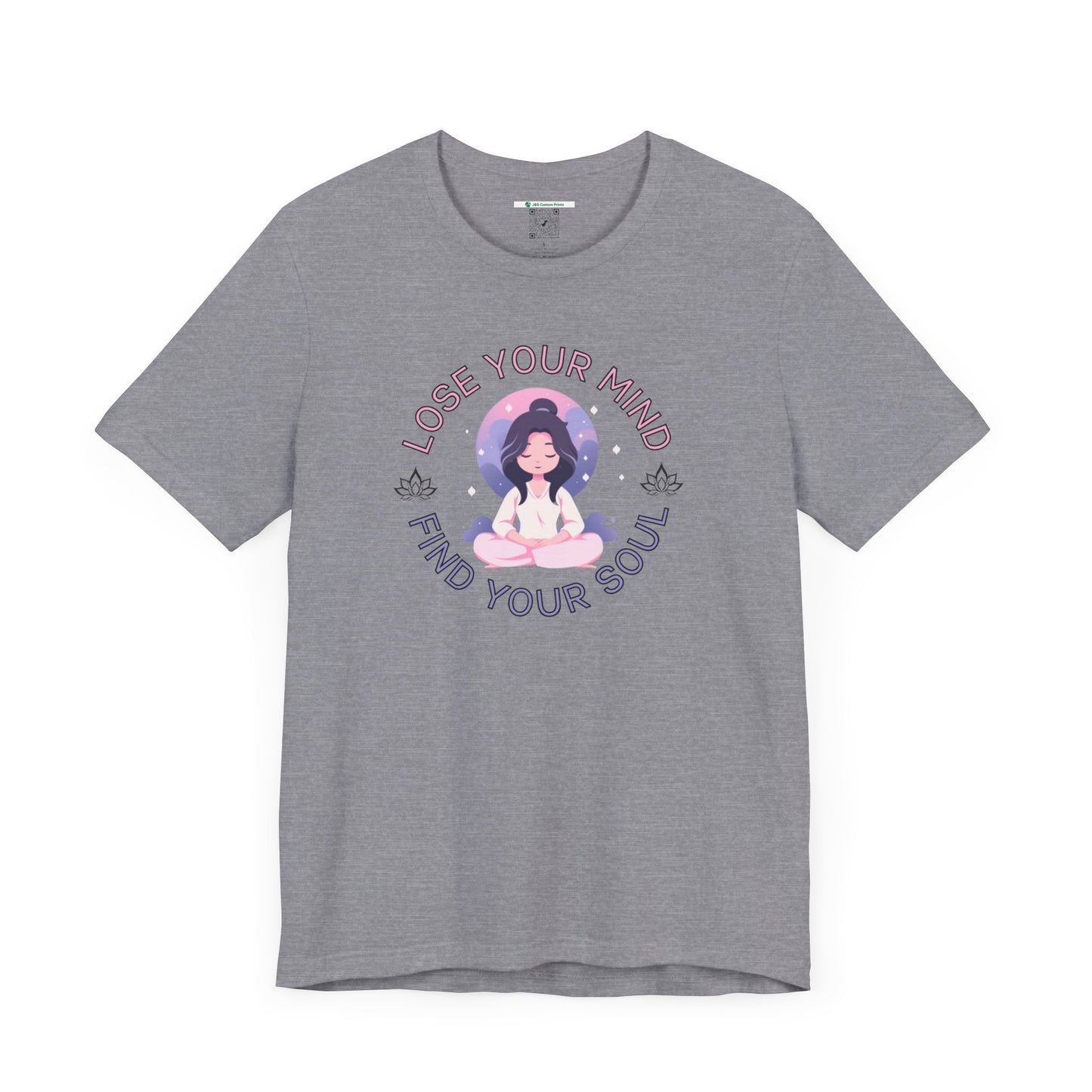 Mindful Awareness -- Meditation (Adult Unisex Tee)