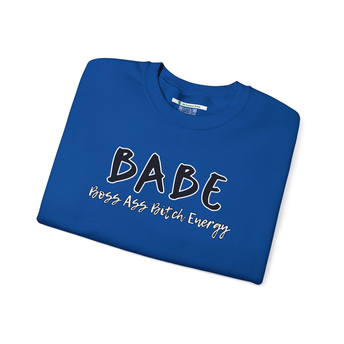 BABE (Adult Unisex Crewneck Sweatshirt)