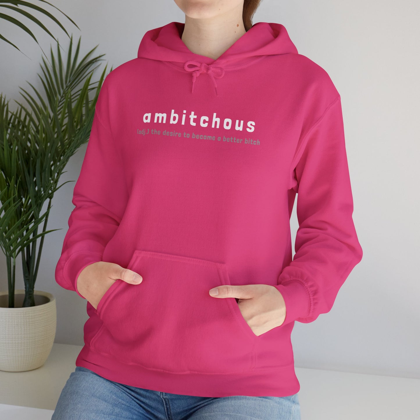 Ambitchous (Adult Unisex Hooded Sweatshirt)