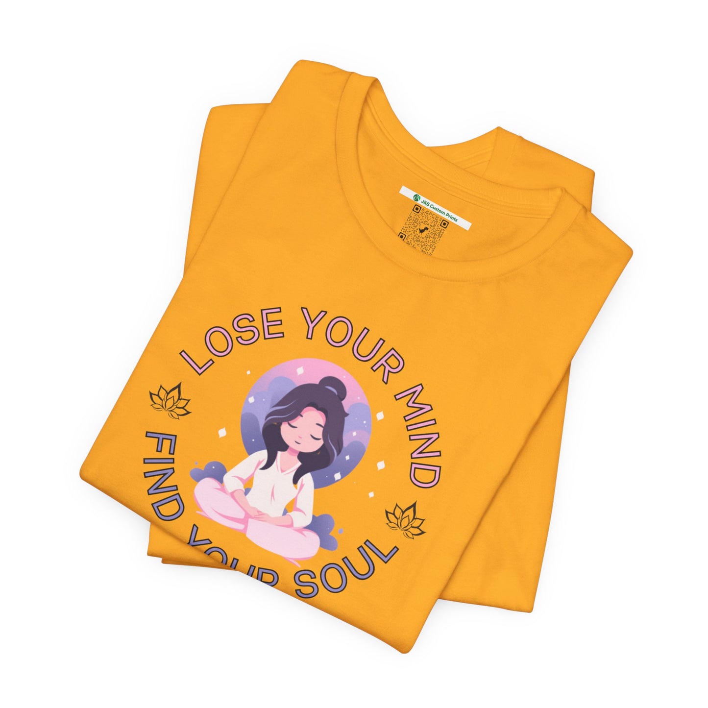 Mindful Awareness -- Meditation (Adult Unisex Tee)