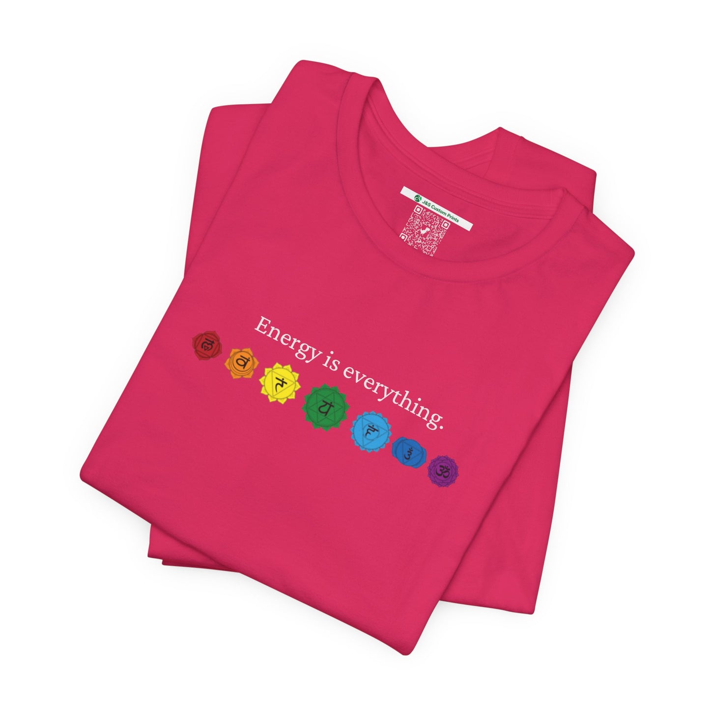 Energy is Everything -- Chakras (Adult Unisex Tee)