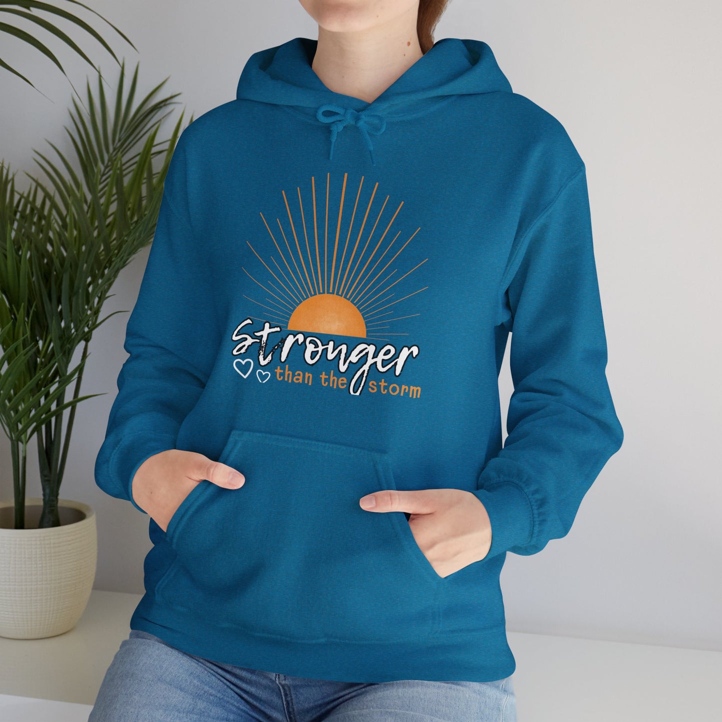 Stronger Than the Storm (Adult Unisex Hooded Sweatshirt)