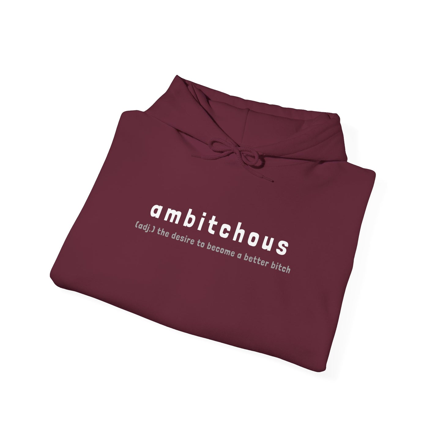Ambitchous (Adult Unisex Hooded Sweatshirt)