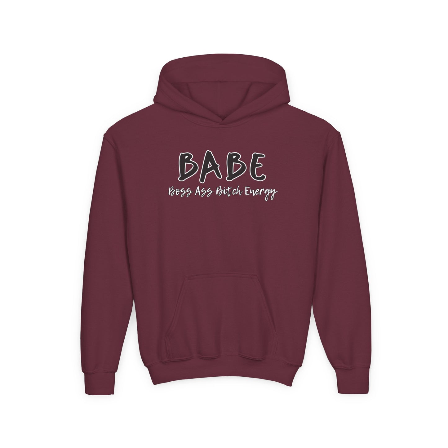 BABE (Youth Unisex Hooded Sweatshirt)