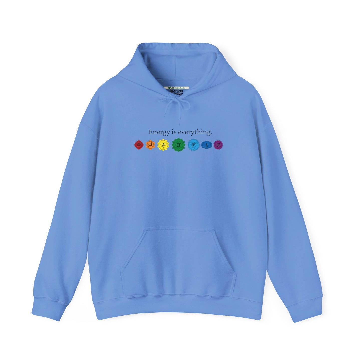 Energy is Everything -- Chakras (Adult Unisex Hooded Sweatshirt)