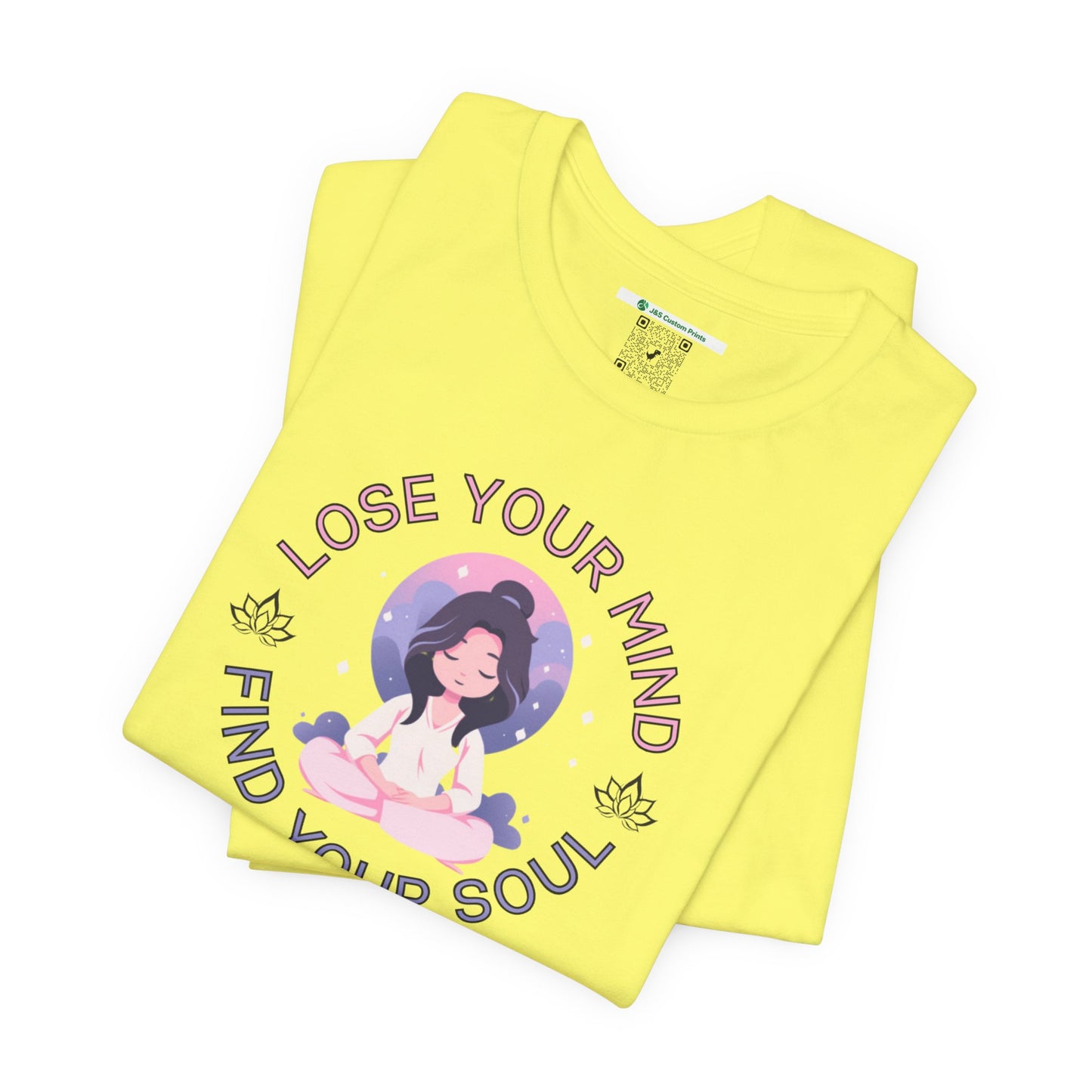 Mindful Awareness -- Meditation (Adult Unisex Tee)
